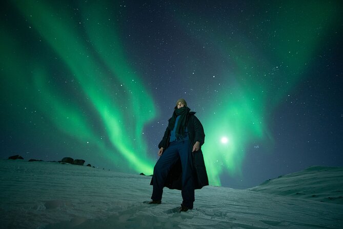 Adults Only Aurora Hunt with Wandering Owl - Stop 1 Kvaløya: chasing clear-sky gaps on the coast