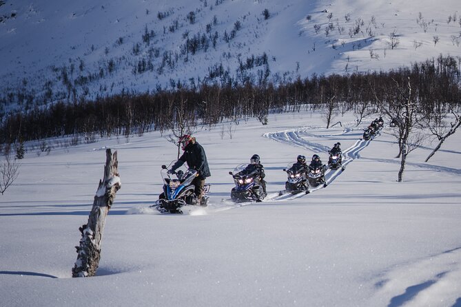 Adventure Snowmobile Safari - Camp Tamok and the lavvu lunch that actually warms you up