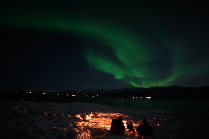 Aurora tour with free portrait and bonfire - Campfire snacks: cinnamon cake, hot drinks, and roasting marshmallows