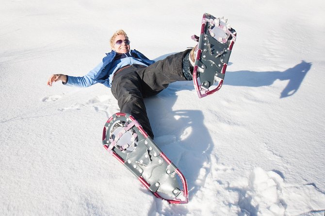 Eco friendly snowshoeing in Scenic Landscape - Polaria start: sea life viewing that keeps the day easy