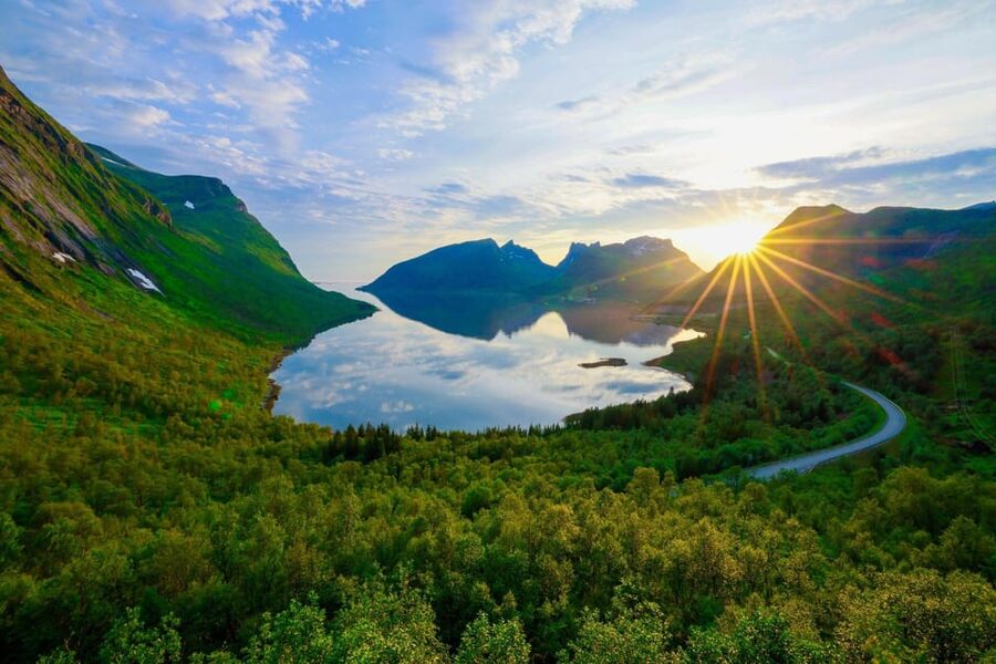 From Tromsø:(Chinese)Senja Day Trip - Mefjordvær at 9:35 AM: small village vibes, big visual payoff