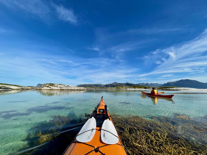 From Tromsø: Kayak trip with lunch and sauna at Sommarøy - Afternoon on Sommarøy: hiking time and sauna recovery