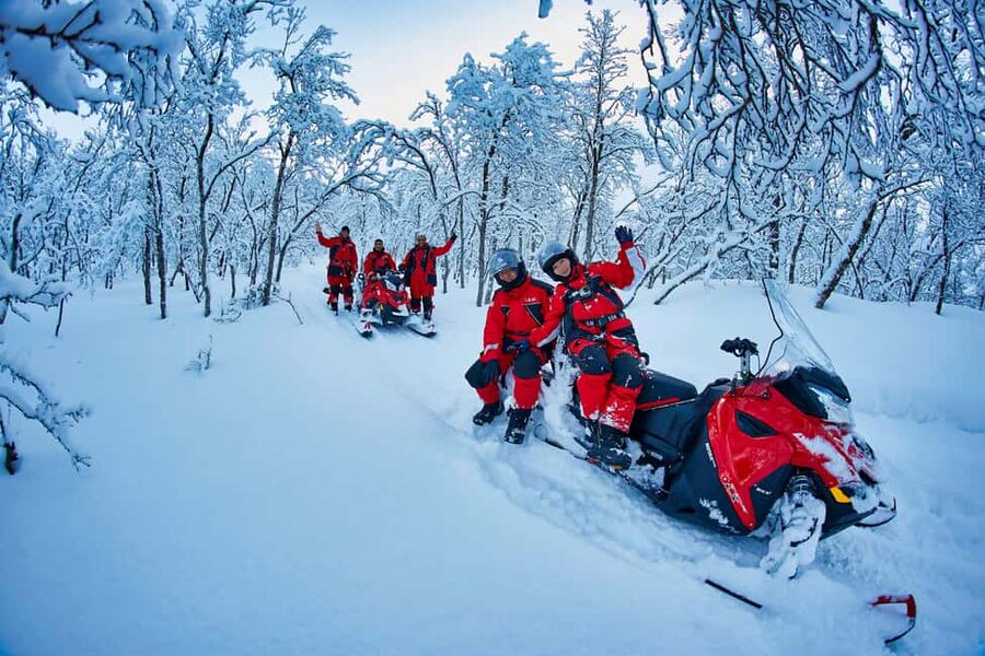From Tromsø: Lyngen Alps Guided Snowmobile Tour - Price and value: what $284 buys in a long Tromsø winter day
