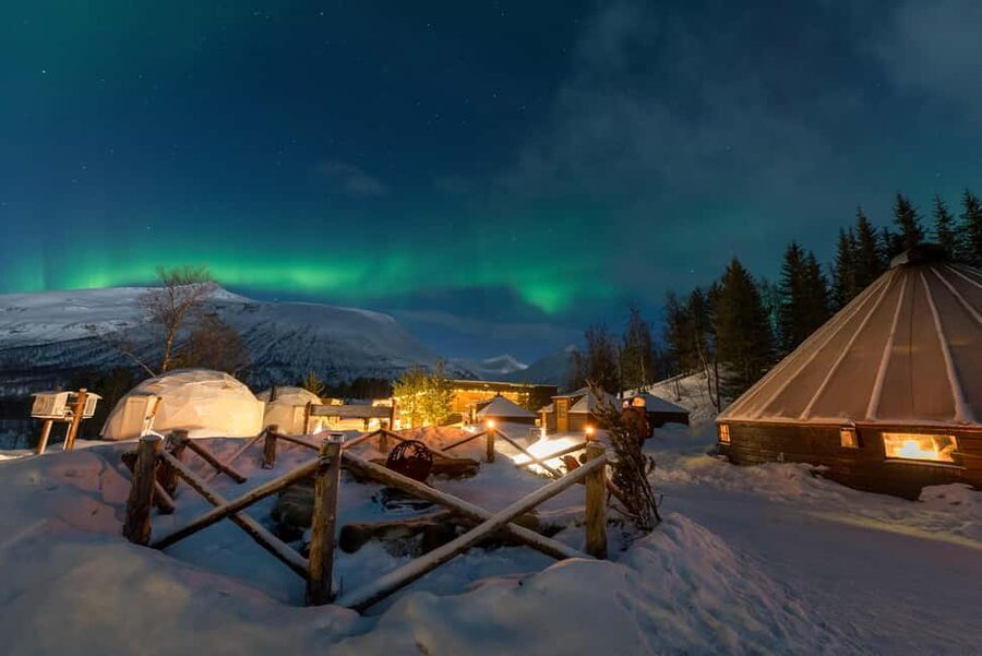 From Tromsø: Northern Lights Visit at Camp Tamok - Camp Tamok and the aurora odds you can actually work with
