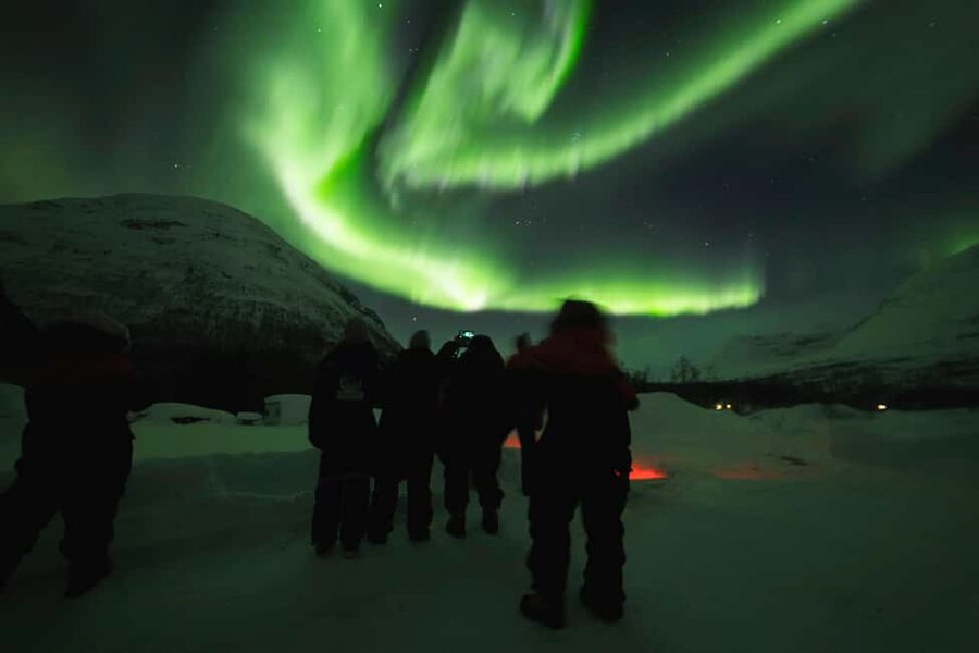 From Tromsø: Northern Lights Visit at Camp Tamok - Tromsø to Camp Tamok: the ride that shapes the whole night