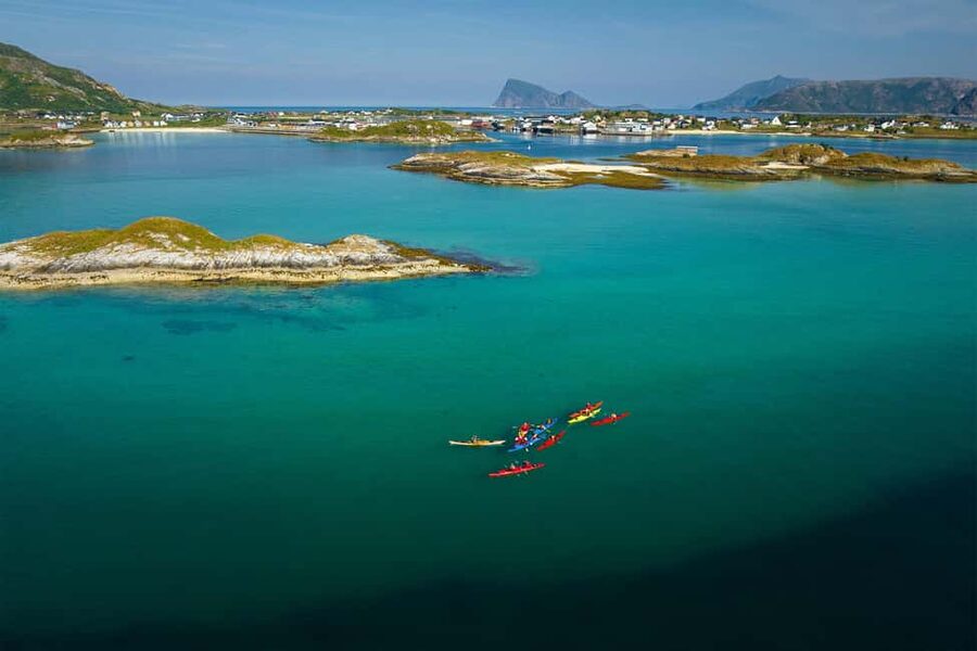 From Tromsø: Sea Kayaking Tour at Sommarøy with Transfer - From Tromsø to Kvaløya’s sounds, then straight onto the water