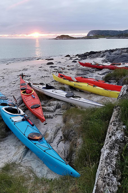 From Tromsø: Sea Kayaking Tour at Sommarøy with Transfer - Second paddle: shallow sandy grounds and narrow sounds
