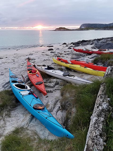 From Tromsø: Sea Kayaking Tour at Sommarøy with Transfer - Gear up for cold-water kayaking (drysuit, boots, gloves)