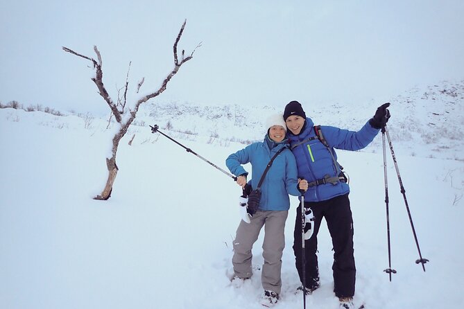 Guided easy snowshoeing with a visit to local café - The Malangen Café Stop at Tove’s Tradisjonsmat Kafè