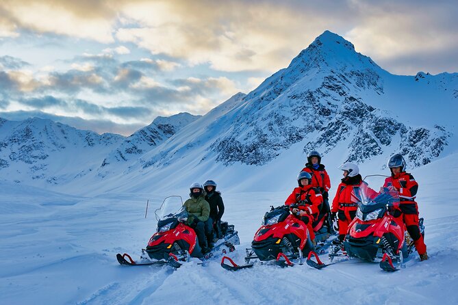 Guided Lyngen Alps Snowmobile Tour From Tromso - Guided Snowmobile Driving in the Lyngen Alps