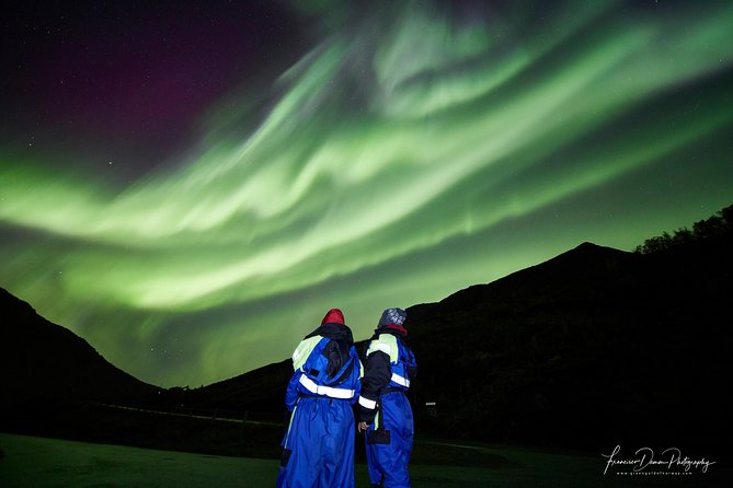 Minivan Northern Lights excursion (8 guests per minivan) - The multi-stop chase plan: Troms, Hansnes, Sommarøy, Skibotn, Pyhäouta, Keinovuopio