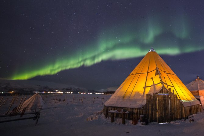 Night Reindeer Sledding with Camp Dinner and Chance of Northern Lights - The 6:00 pm start, pickup, and how the evening unfolds