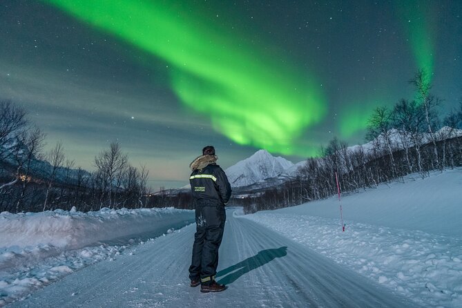 Northern Lights Hunt with The Green Adventure - photos included - How the guide searches up to 200 km around Tromsø, including Finland