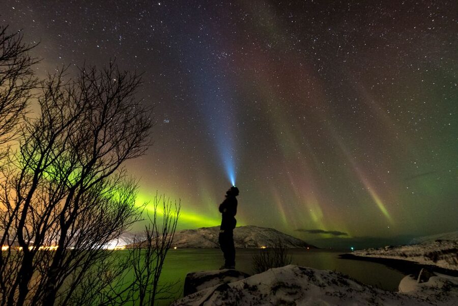 Northern lights Tromsø - small group tour with local guide - Starting at Kaigata 4 and riding in a small Mercedes minivan