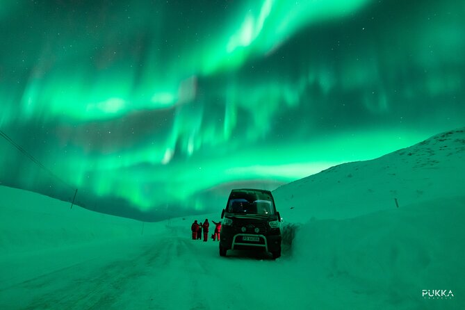 Northern Lights x Mini Bus Chase - The Troms aurora hunt, what happens after you leave the city lights