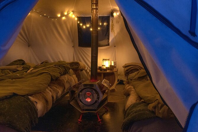 Overnight Stay with Reindeer Sledding & Feeding - Northern Lights Odds: Better Timing, Better Darkness