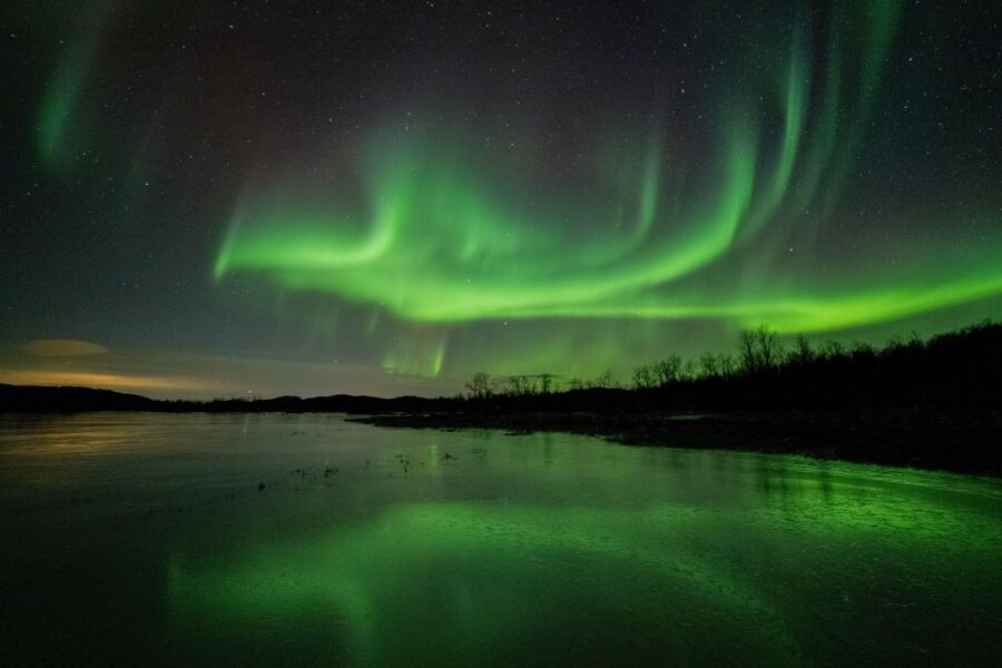 Senja Island: Winter Light Package Deal, 1 Day and 1 Night - Snowshoe walk at night, bonfire warmth, and Aurora chances