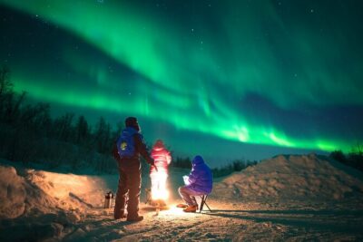 Small Northern Lights Tour Max 8 Guests Pickup and Photography