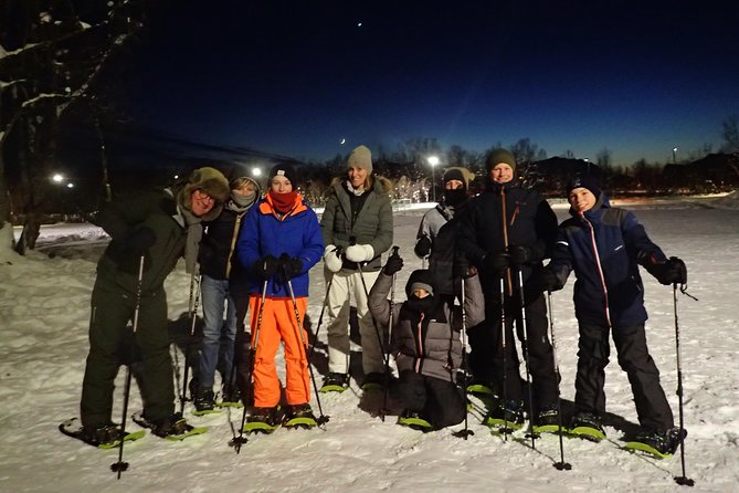Snowshoe trip with a campfire in Tromso - Why Tromsø at Night Feels Different Than Daytime