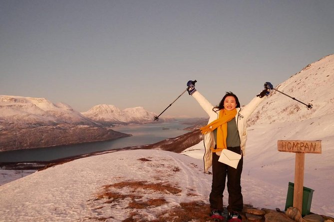 Snowshoeing With A View - Snowshoeing to Hompan: the view that makes Tromsø feel big