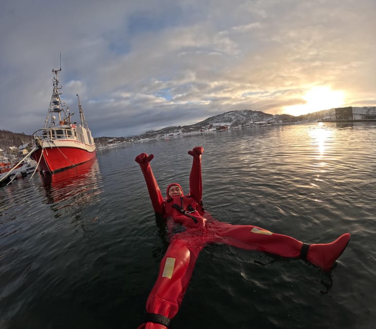 Tromsø: Arctic Fjord Floating in Survival Suit - Key Points to Know Before You Go