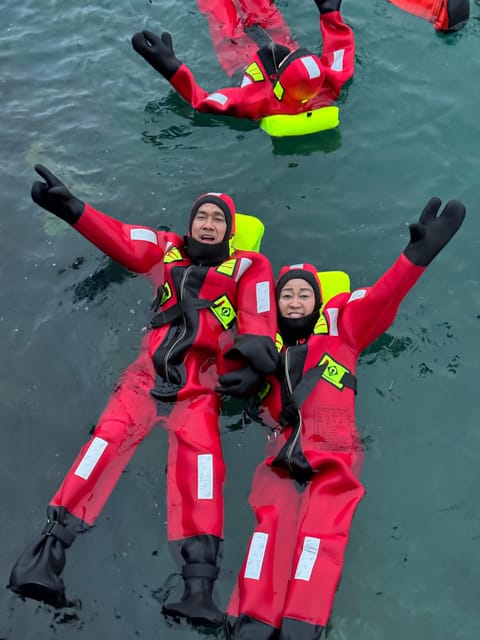 Tromsø: Arctic Fjord Floating in Survival Suit - Survival Suit 101: Warmth, Buoyancy, and What You Actually Wear