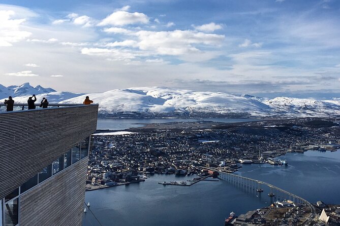 Tromso Cable Car Arctic Panorama Transfer - Tromsø Domkirke pickup, then a scenic route through town