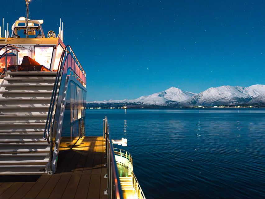 Tromso Electric Northern Lights Cruise - On-board Wi-Fi: sharing photos without a delay