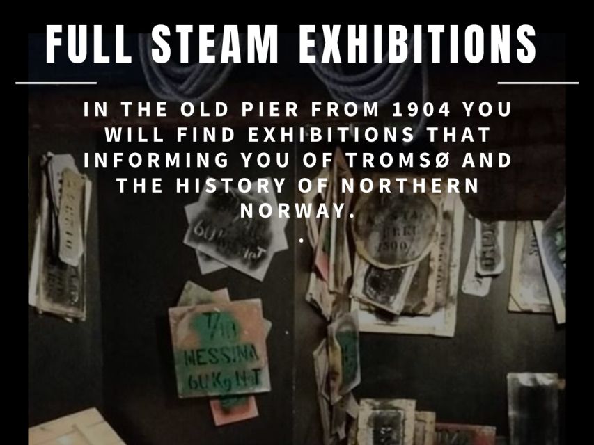Tromso: Full Steam Museum Entrance - Entering the Full Steam Tromsø sea house on the waterfront