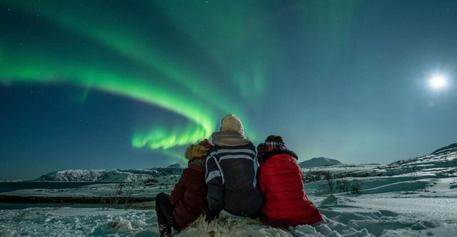 Tromso: Northern Lights Chase with Photo Package Included - How your guide and driver pick locations, coast to Finland and back again