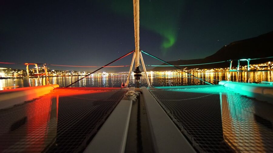 Tromsø: Northern Lights Luxury Catamaran Cruise - First Look at the Arctic Princess in Tromsø’s Cold Harbor