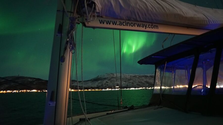 Tromsø: Northern Lights Luxury Catamaran Cruise - Staying Warm Outdoors: Thermal Suits and Outdoor Daybeds