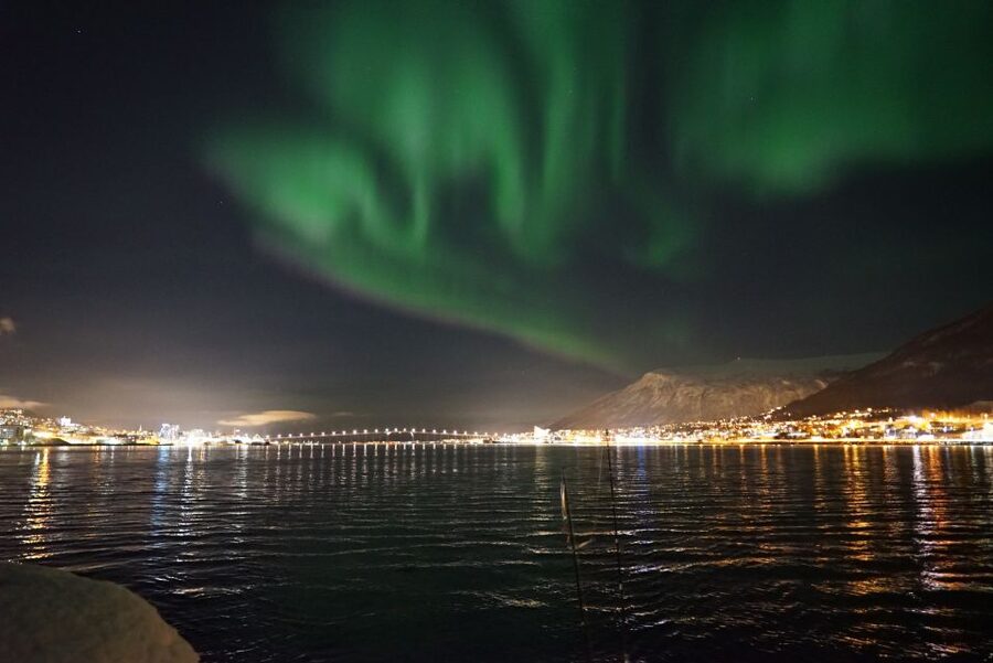 Tromsø: Northern Lights Luxury Catamaran Cruise - Inside the Panorama Saloon: Coffee, Tea, and a Cozy Base