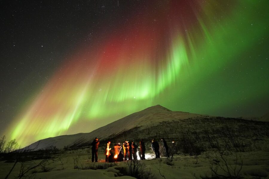 Tromsø: Northern Lights Tour with Free Professional Portrait - Starting at Kirkegata 2: how the evening begins in Tromsø