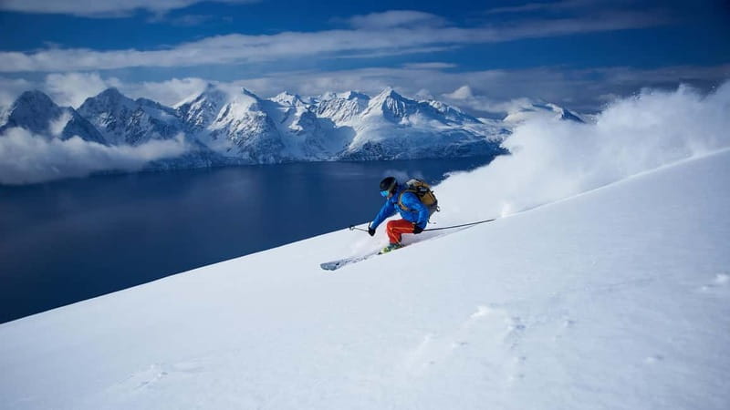 Tromsø: Ski touring (ski de randonnee) - What the 6 Hours Actually Look Like From 8:30 AM to Late Afternoon