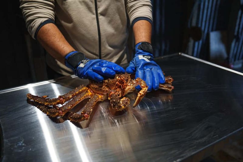 Tromsø: Tasty King Crab Adventure - The fjord ride to Aera, with stories that actually fit